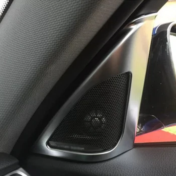 

Modification Applicable to for Bmw 3 Series 2016 Triangular Audio Speaker Ring Decoration A-pillar sequin