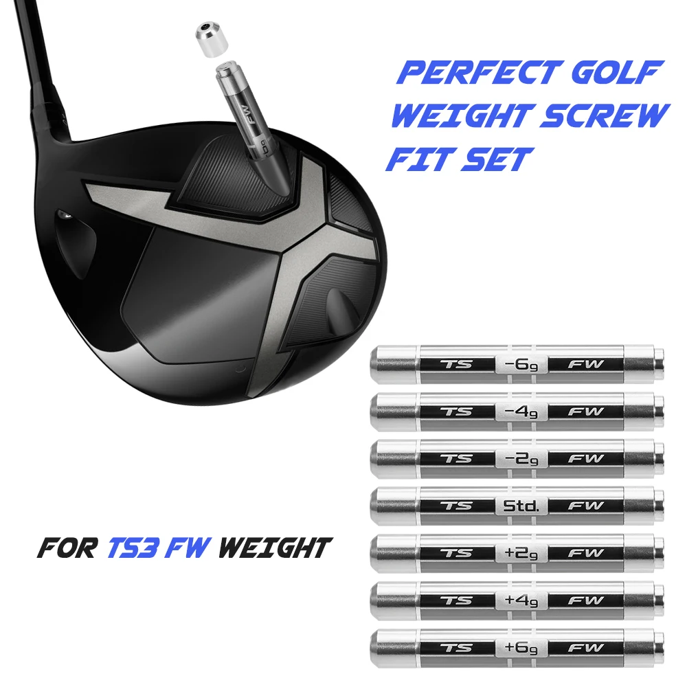 Гольф Вес винт подходит набор совместим с Titleist TS3 818 Гибридный Магнитный вес Открытый Гольф Спорт Развлечения аксессуары