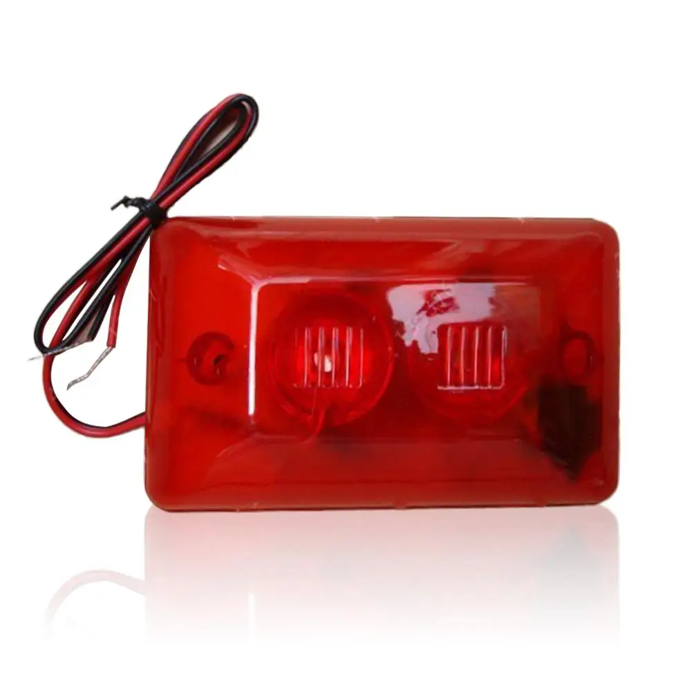 

Sound Light Alert Safety System Sensor Fire Alarm Warning Strobe Siren Horn