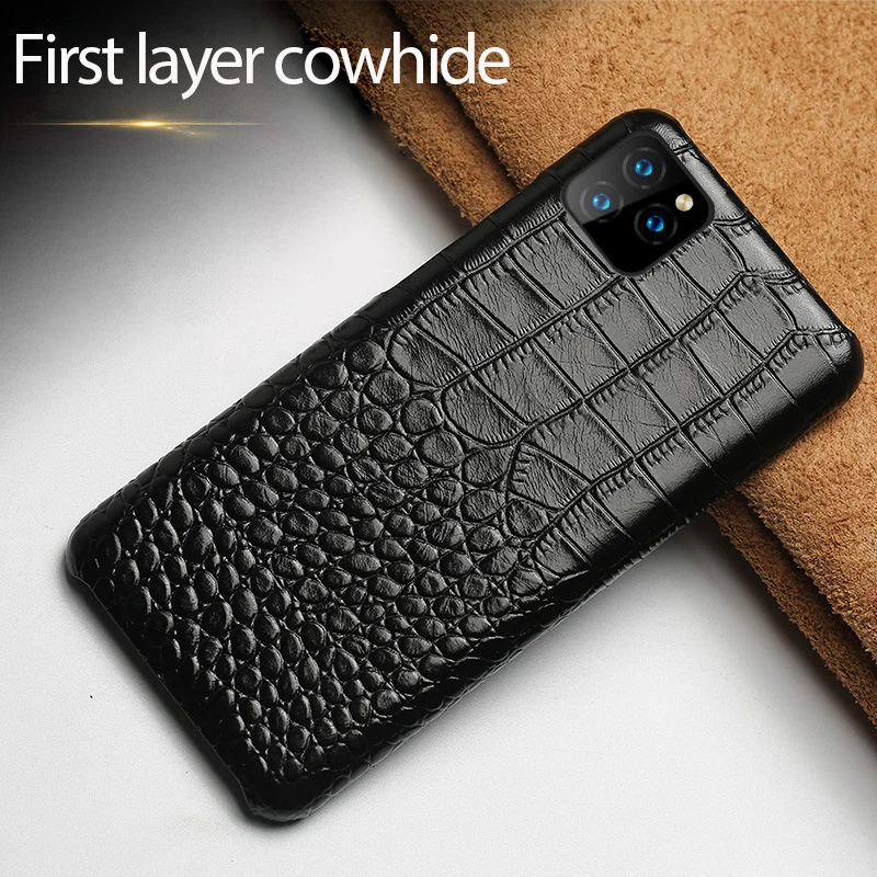 

Deluxe crocodile back cover Phone case For iPhone 11X Xs Xr Pro Max phone case for 6 6s 7 8 6P 7P 8P Plus back cover