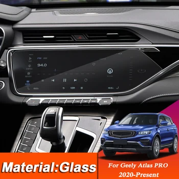 

Car Styling Dashboard GPS Navigation Screen Glass Protective Film Sticker For Geely Atlas PRO 2020-Present Control of LCD Screen