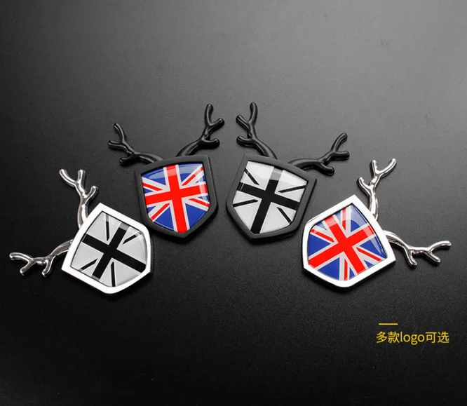 

3D Union Jack Auto Trunk Rear Fender Emblem Badge Decal Stickers Car Accessories