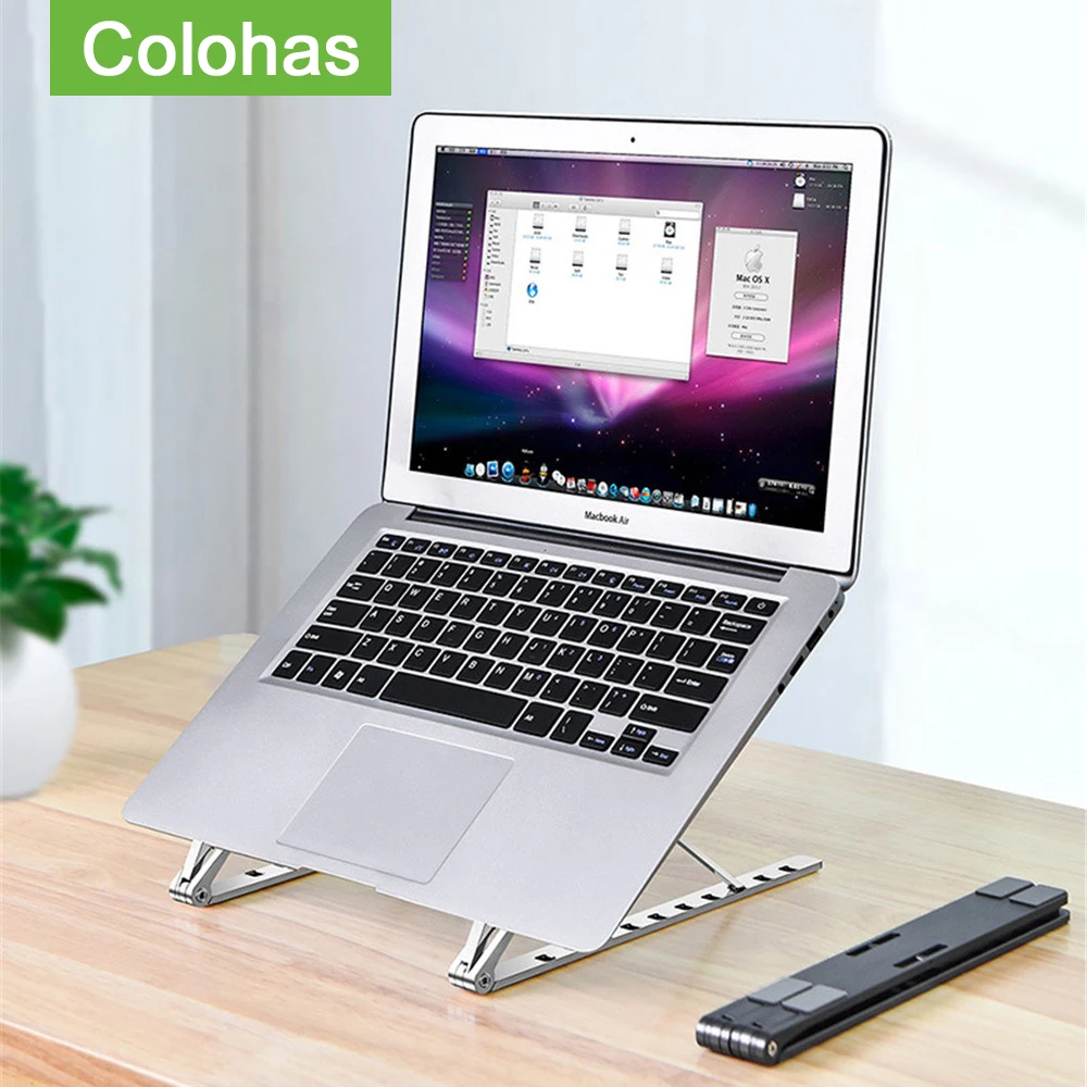 Держатель для ноутбука из алюминиевого сплава складной держатель Macbook Lenovo HP