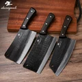 Shuangmali кухонный китайский мясницкий нож 3Cr13 кухонные ножи из нержавеющей стали для шеф-повара нож для резки деревянной ручкой - фото