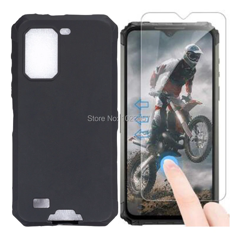 Для Ulefone Armor 7 закаленное стекло Чехол полная защита чехол с закаленным стеклом