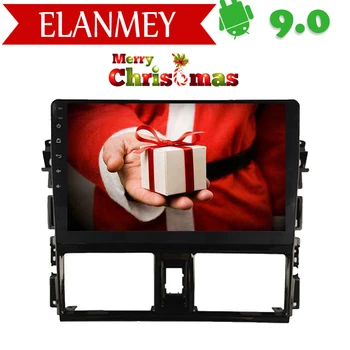 

Branded Genuine Android 9.0 Car Radio for Toyota Vios 2014 car gps navigation Car Multimedia Vehicle video recorder with Camera