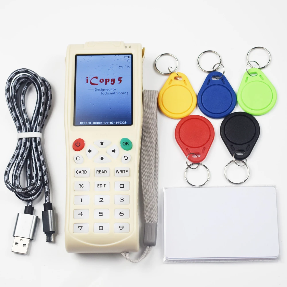 New Handheld Key Machine Icopy 5 With Full Decode Function Smart Card