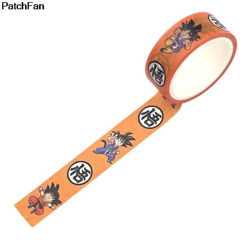 20 шт./лот Patchfan DRAGON BALL Аниме книга смешной DIY Скрапбукинг дети клей васи клейкая лента Печатный узор наклейки A2668