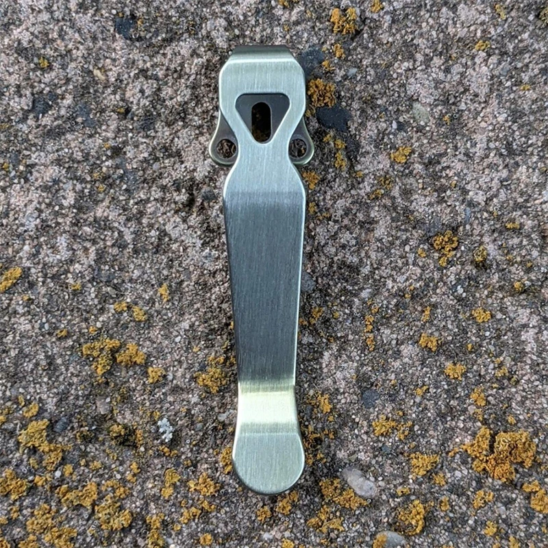 Titanium Alloy Back Clip For Butterfly Knife 710 Folding Pocket Knife 551 Back Clip Tool DIY Accessories 1piece
