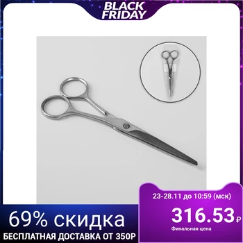 

Hairdressing scissors, blade 6.7 cm, silver