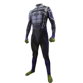 

Movie Avengers 4 The hulk Cosplay Costumes Anime Party costume hulk adult kid Spandex Jumpsuits Zentai Halloween Party costume