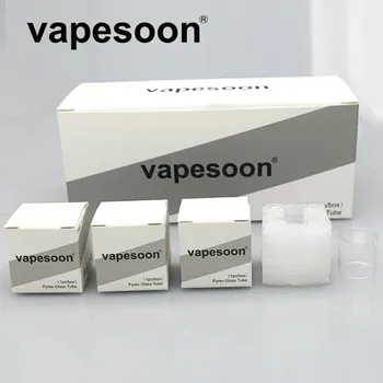 

20pcs Authentic VapeSoon Replacement Pyrex Glass Tube For Advken MANTA MTL RTA 2ml /3ml Capacity 24mm Tank Atomizer