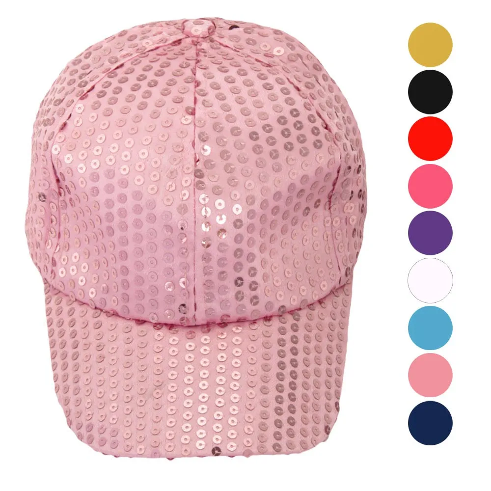 Унисекс блесток шапка с жемчужинками блесток бейсбольная кепка для женщин мужчин повседневные кепки в стиле хип-хоп gorra mujer Дышащие Регулируемые кепки уличная