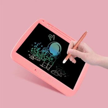 

9'' Rechargeable Colorful Drawing Tablet Partially Erase Writing Digital Tablet Graphic Handwriting Pad Electronic Animal Board