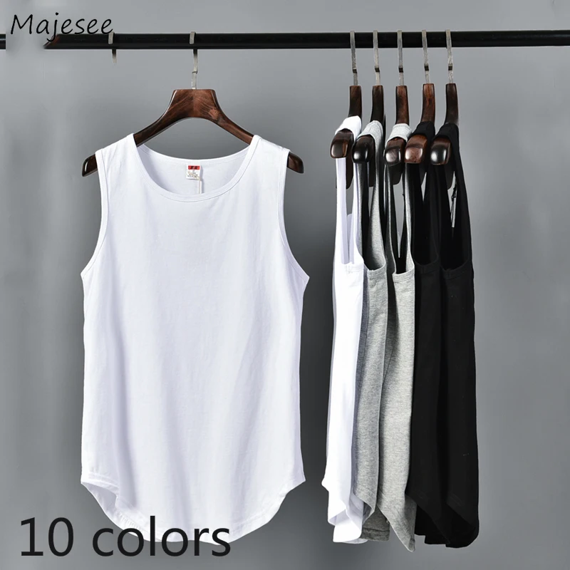 Camiseta sin mangas para hombre, 5XL Camiseta lisa de talla grande holgada, camisetas de Fitness para culturismo, estilo coreano, marca de moda de alta calidad