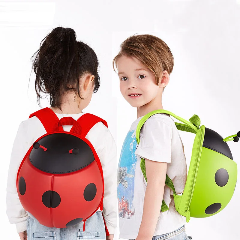 

Creative 3D Three-dimensional Seven Star Ladybug Children Backpack
