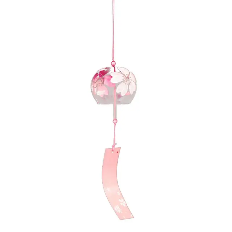 Label Chime Japanese Glass Soothing Wind Chimes Soothing Wind Chimess Style Handmade Garden Hanging Beautiful Pendant Outdoor 3