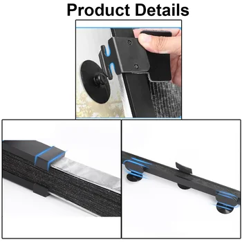 

Shading Retractable Curtain 2-way hook Replacement Interior Protection