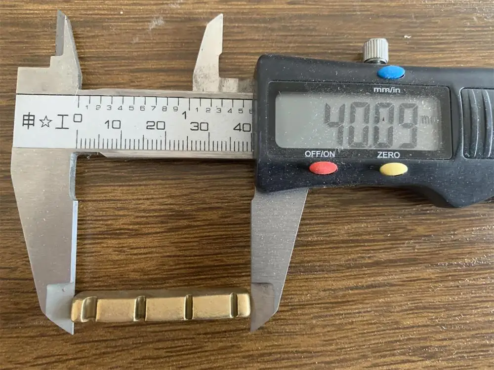 

1pc Good Brass Nut For Electric Bass 4 strings and 5 strings Made in Korea