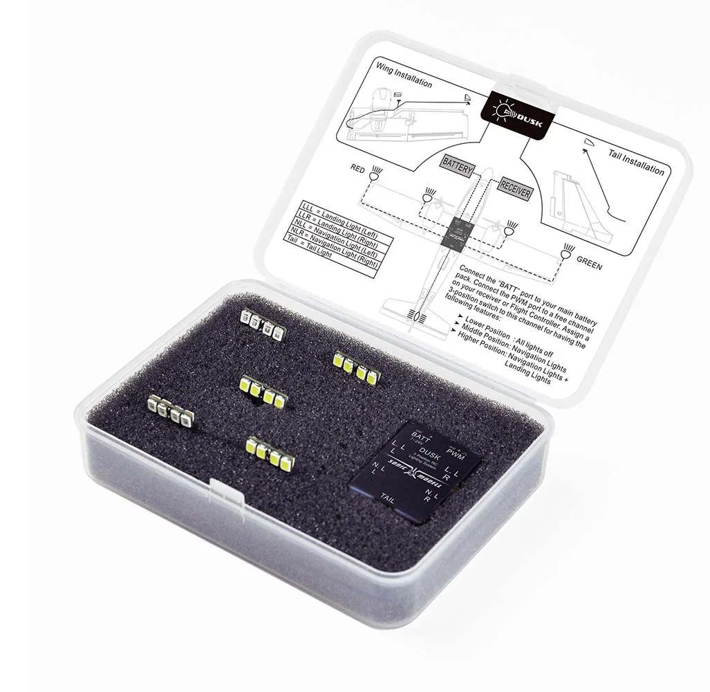 LED Lighting System SonicModell аксессуар для бинарный сдвоенный двигатель вид от первого лица для БПЛА - Цвет: LED Lighting System