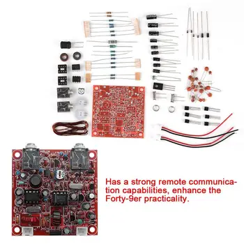 

HAM Radio QRP Kit Forty-9er 3W CW Shortwave Radio Transmitter Receiver Telegraph DIY Radio Kit