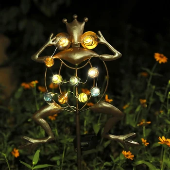 

Shape Waterproof IP44 Lawn Solar Powered Spike Decorative Landscape LED Garden Light Ground Path Patio Walkway Outdoor Yard