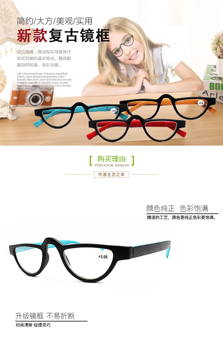 Reading Glasses Eyeglasses Readers Women Eyewear Hyperopia Presbyopia Reader Presbyopic