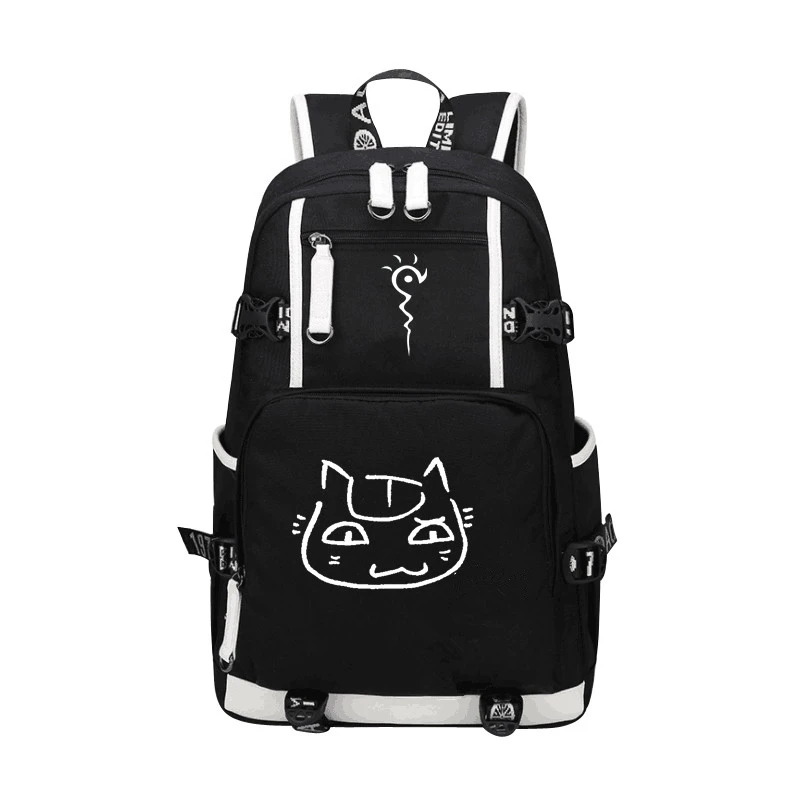 Мультфильм Дата живой Девушка Рюкзак для студентов Bookbag студенческий рюкзак школьный мешок путешествия