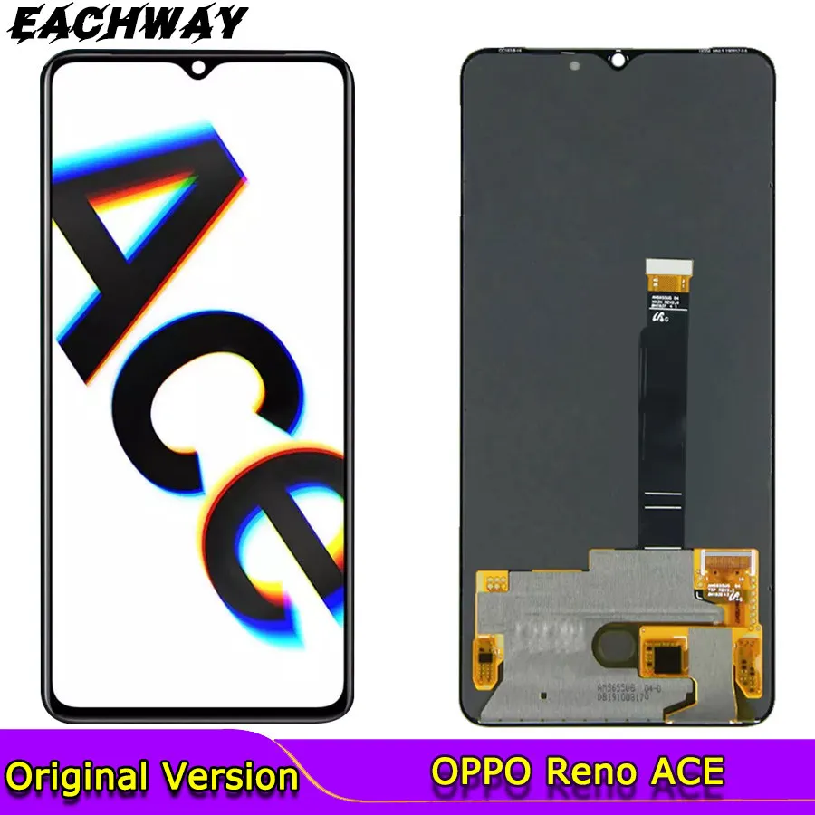 US $142.50 65 Super Amoled Original Screen For Oppo Reno Ace PCLM10 LCD Display Screen Touch Panel Screen Digitizer Repair Oppo Reno Ace