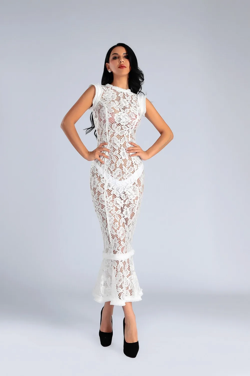 Высококачественное сексуальное женское белое Открытое платье на бретелях, простое элегантное вечернее платье для выпускного вечера