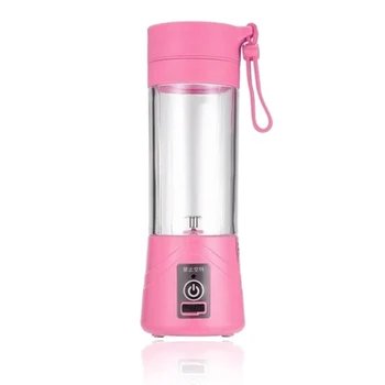 

380ml USB Rechargeable Juicer Bottle Cup Juice Citrus Blender Lemon Vegetables Fruit Milkshake Smoothie Squeezers Reamers Bottle