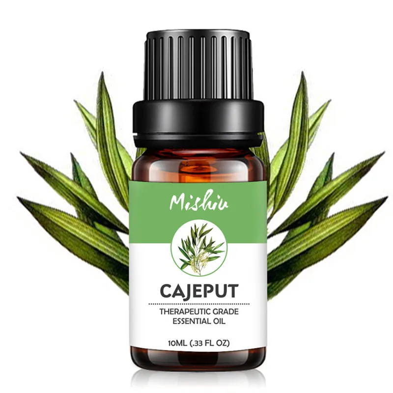 

Mishiu Pure Essential Oils for Aromatherapy Diffusers Cajeput Grapefruit Orange Clary Sage Lemon Peppermint Massage Oil 10ML