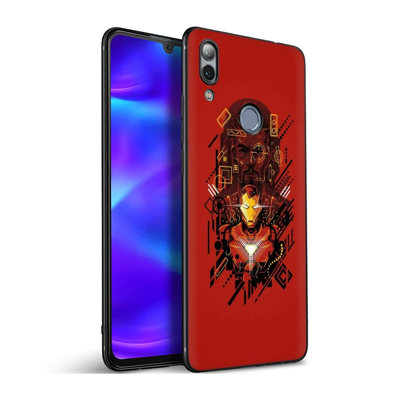 EWAU Marvel Человек-паук Vemon чехол для телефона «Железный человек» для huawei Honor 6A 7A Pro 7C 7X 8X 8C 8 9 Примечание 10 Lite вид 20 9X Pro 8A 20S