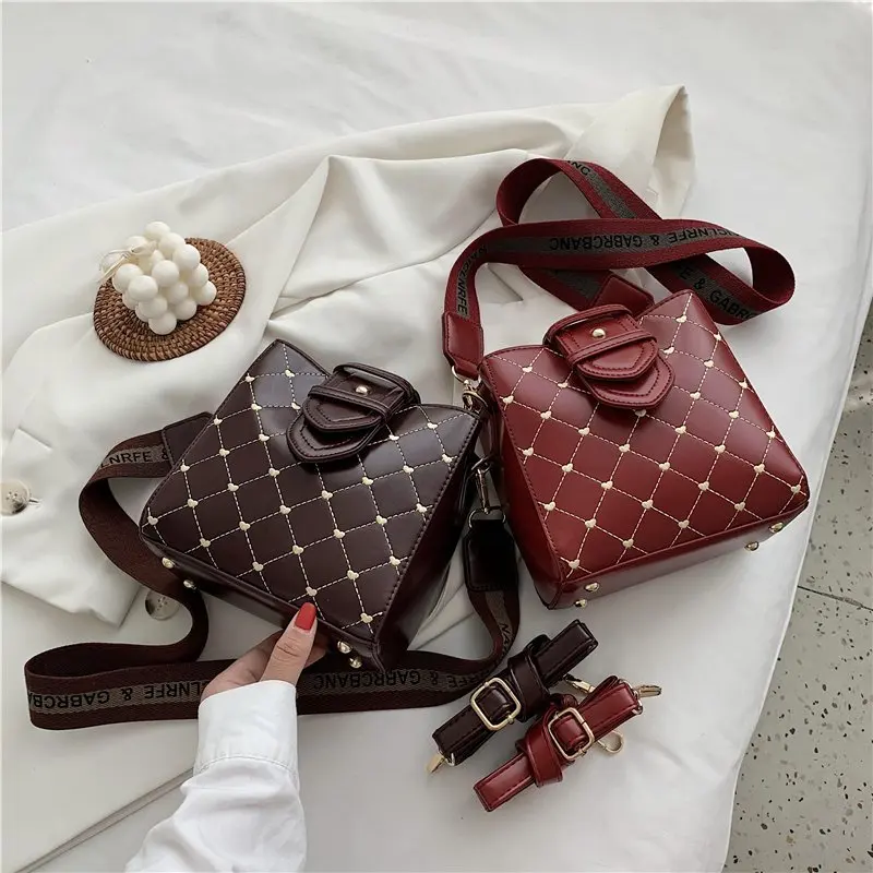 

Simple Fashion Shoulder Bag Luxury Small Handbag For Ladies 2021 Brand Designer Quality Pu Leather Cross-body Bag For Ladies