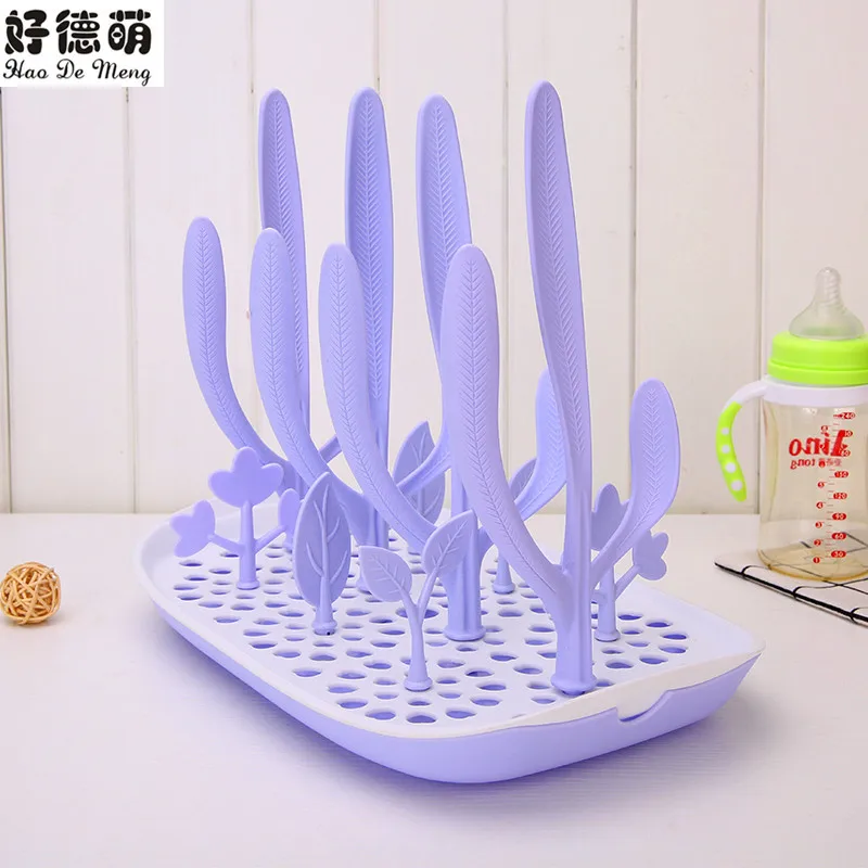 

Good German Meng Feeding Bottle Water Draining Drying Rack Multi-functional Bottle Drying Rack Newborns Bottle Drying Rack