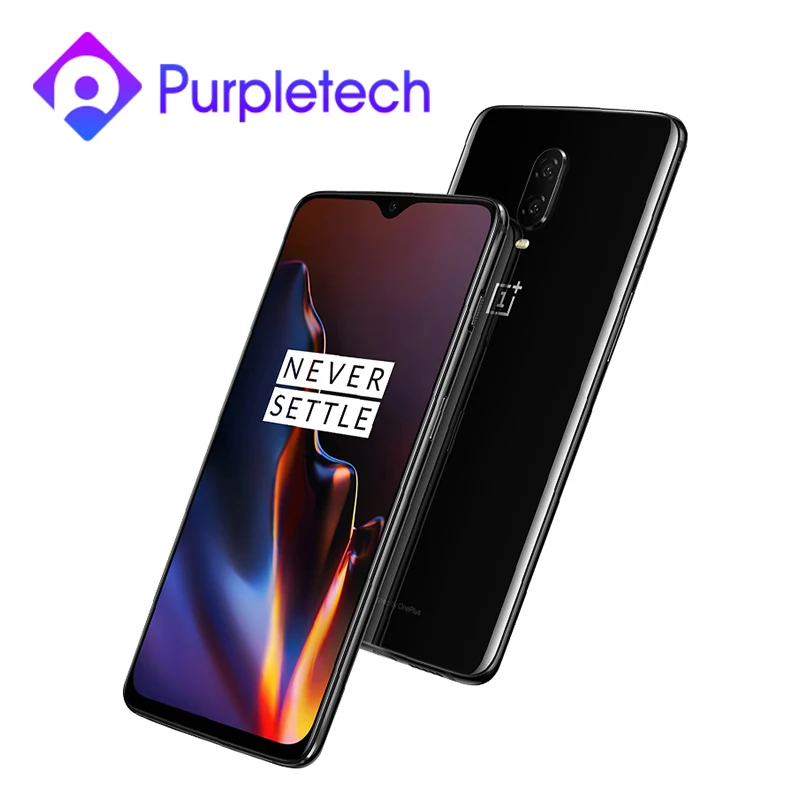 Глобальная ПЗУ Oneplus 6 T 6 T 8GB 128 GB/256 GB Snapdragon 845 6,41 "19,5: 9 полный экран в дисплее отпечаток пальца 20MP OxygenOS мобильный телефон