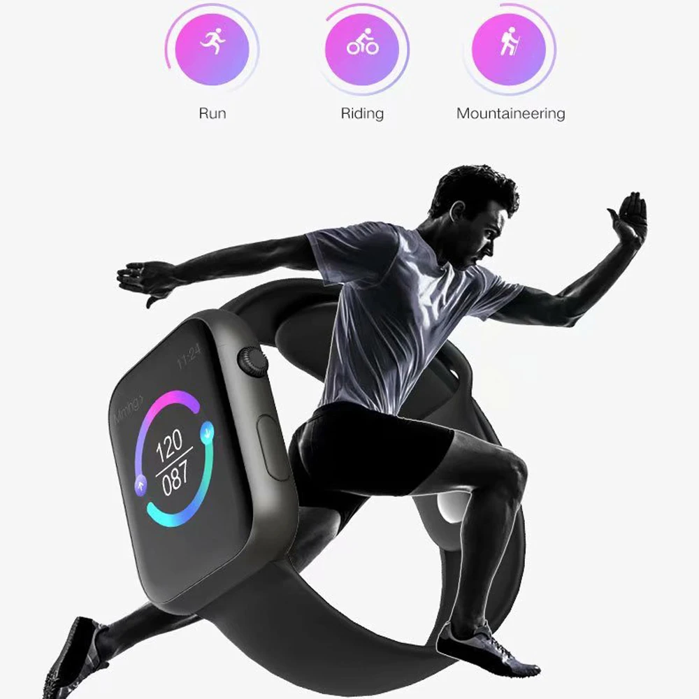 696 SX16 Smart Watch Men For Apple Watch Heart Rate Blood Pressure Blood oxygen Fitness Pedometer IP67 Waterproof Smart Bracelet