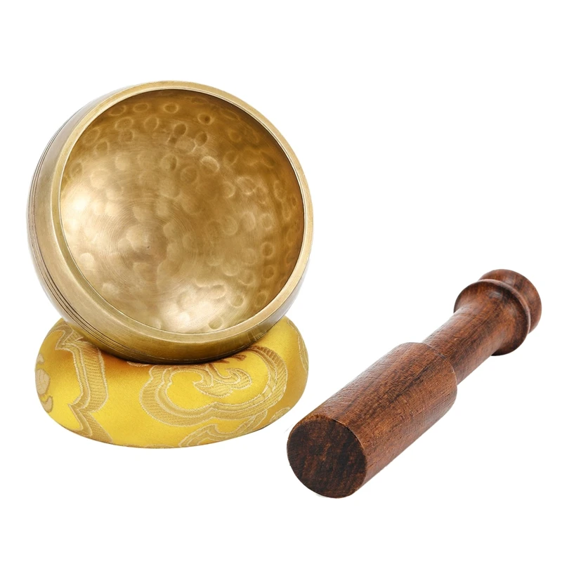 3.2 inch tibetan singing bowl zen meditation yoga meditation bow