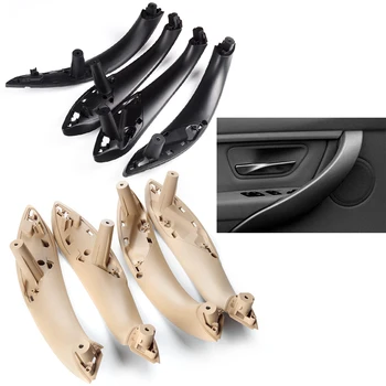 

4pcs/set Car Innerior Door Panel Handle Pull Trim Cover Front Left For BMW 3 Series F30 F80 F35 2012 2013 2014 2015 2016 2017