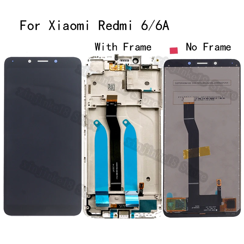 

5.45-inch For Xiaomi Redmi 6 LCD Display Touch Screen Digitizer Replacement for Redmi 6A LCD Display Accessories Repair kit