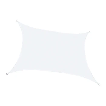 

Square Patio Foldable Camping Outdoor Picnic Garden Canopy Practical Shade Sail Tent With Ropes Oxford Fabric Wear Resistant