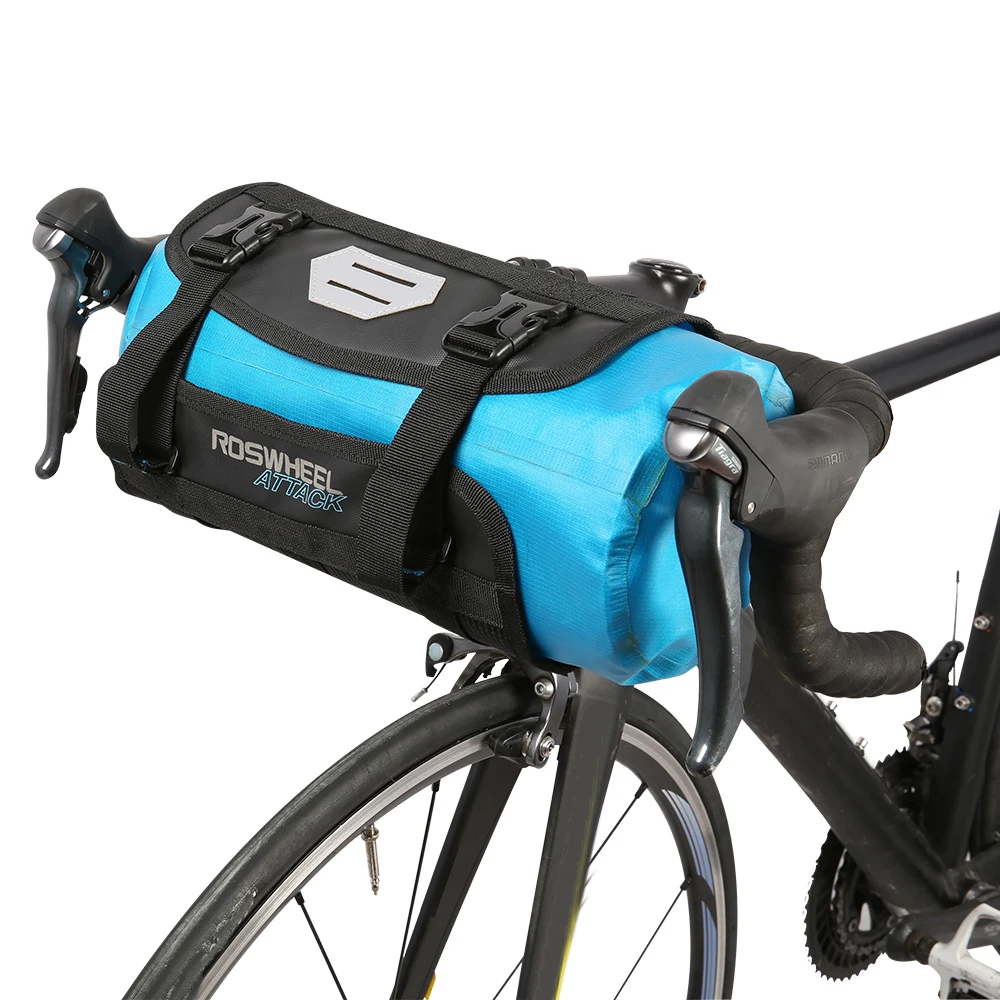  ROSWHEEL Bicycle Bag Pannier Dry Bag Waterproof Cycling Mountain Road MTB Bike Front Frame Handleba