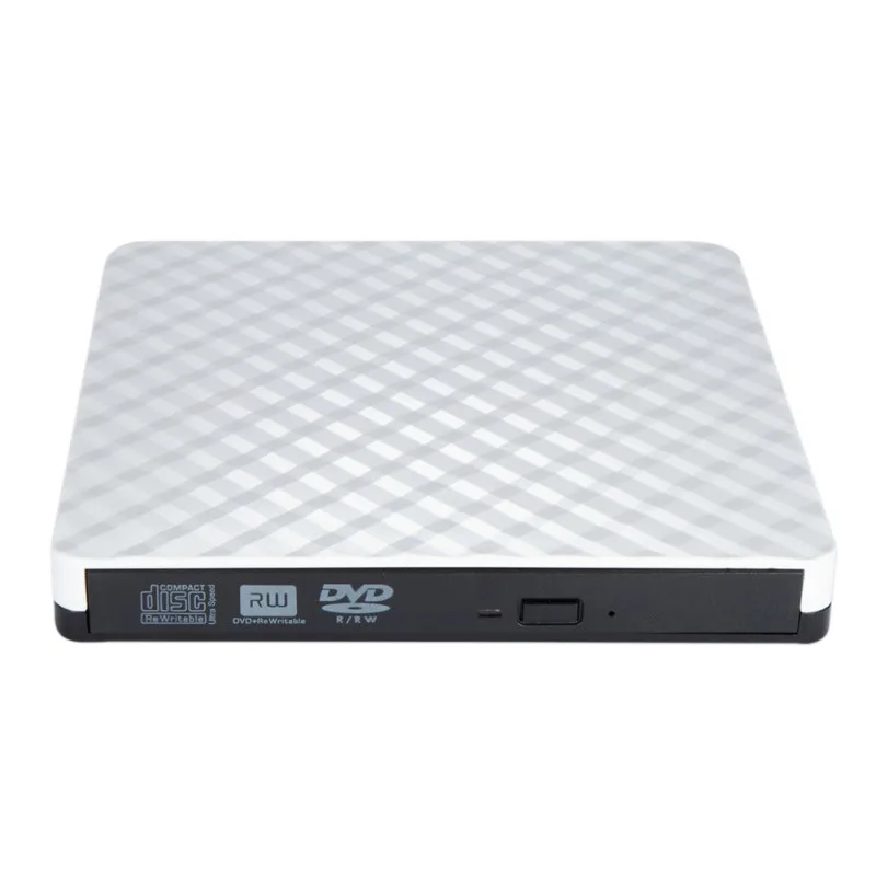 

USB 3.0 External DVD Burner Writer Recorder DVD Optical Drive CD/DVD ROM Player for MAC OS Windows XP/7/8/10 ABS Plastic