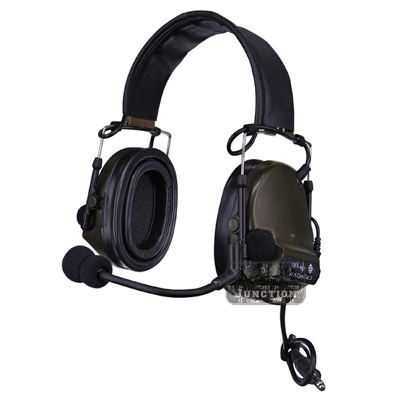 Tactcal FCS Peltor Comtac III 3 Headset Shooting Pickup Noise Reduce Headphone 