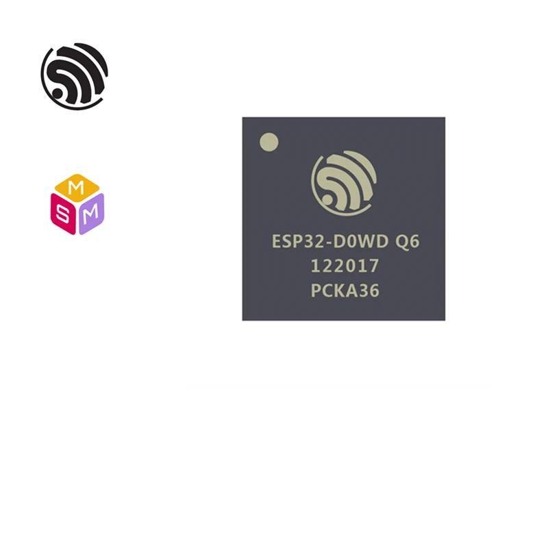 Espressif Systems SoC 19.5 dBm L2CAP GAP GATT SMP BluFi SPP-like 32-bit MCU 2.4 GHz Wi-Fi Bluetooth LE Chip ESP32-D0WDQ6 | Обустройство