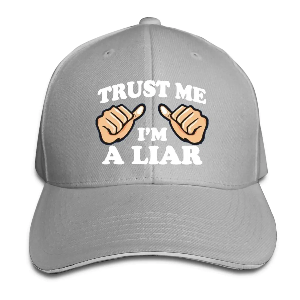 Trust Me I'm A Liar Бейсболка унисекс Классическая Регулируемая Кепка на липучке