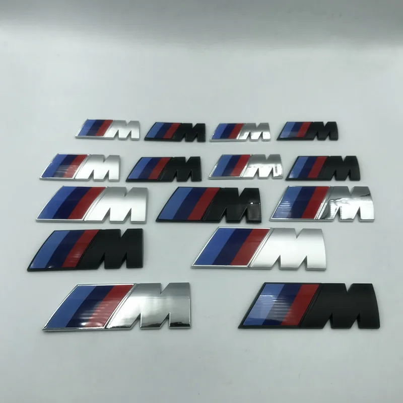 

XCCPJ 3D ABS M Sport Logo Decal Sticker for BMW M1 M2 M3 M4 M5 M6 Series Car Trunk Body Emblem Stickers Car Styling Accessories