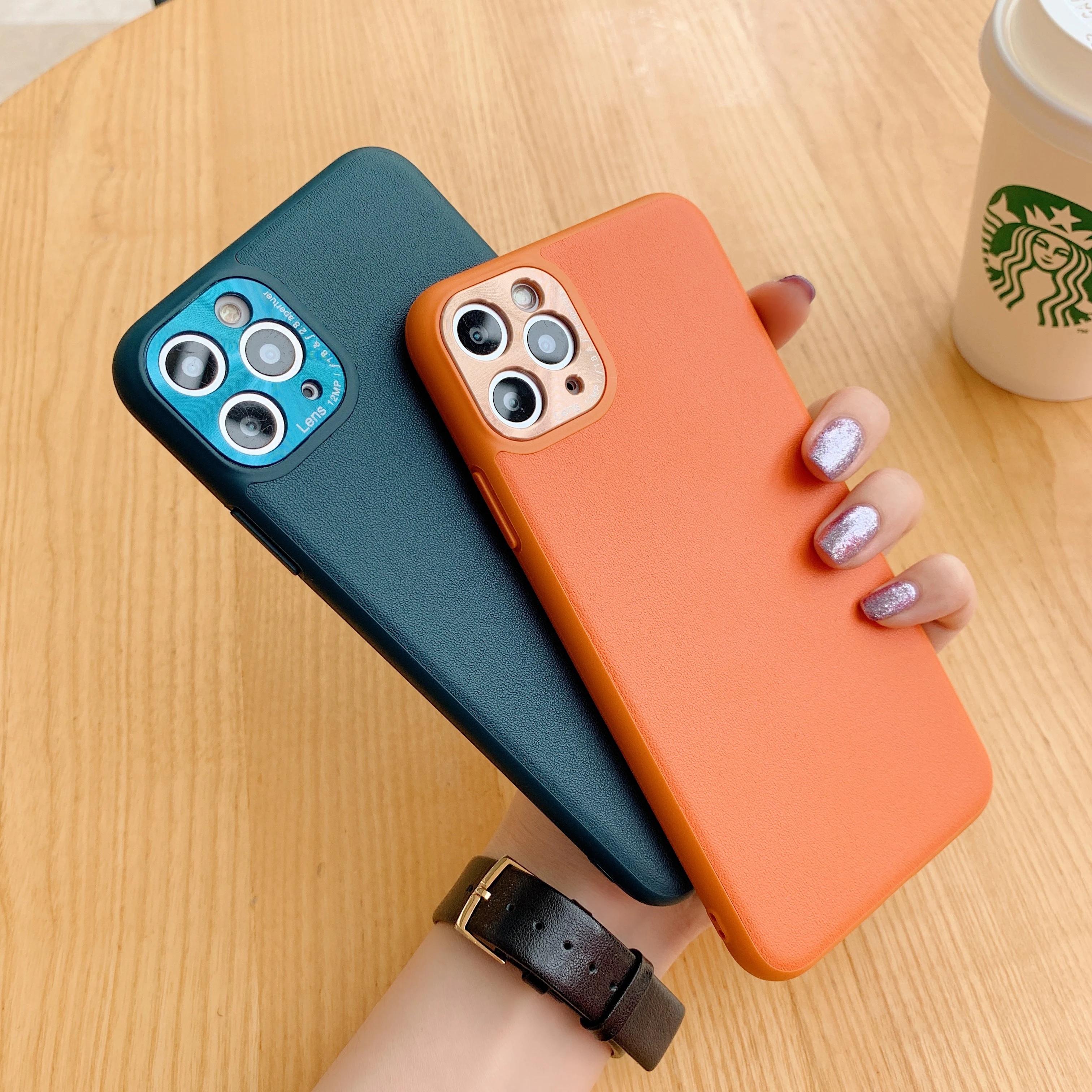 Чехол для iPhone 11 Pro Max роскошный кожаный чехол телефона i Phone ProMax Противоударная