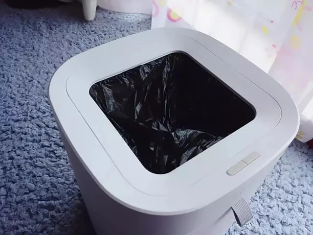 Travel Bathroom Trash Can Stainless Steel Desk Nordic Garbage Bags Townew  Trash Can Trash Bag Lixeira Automatica Decoration - AliExpress