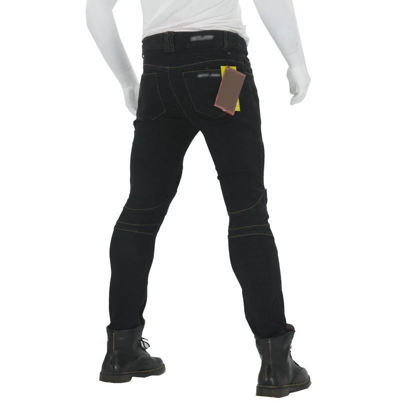 Gear мотоциклетные Джинсы S~ 3XL Замена женские черные брюки наколенники